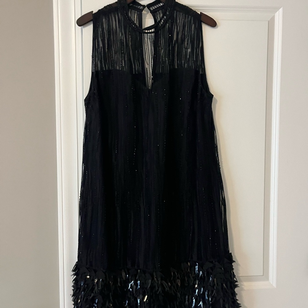 Elegant Black Sleeveless Wedding Dress